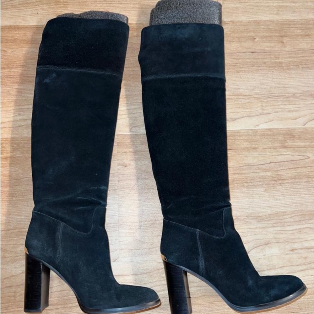 Michael Kors Black Over the Knee Boots